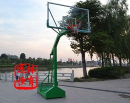 移动篮球架户外篮球架标准篮球架钢化透明玻璃篮球板l 篮架