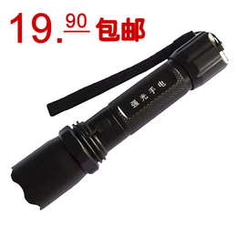 清仓特价 进口CREE Q5 LED强光手电筒 强光充电手电筒