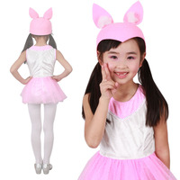 圣诞儿童小动物舞蹈演出服装元旦表演服饰 小兔子 定做 XDW1022