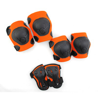 劲道轮滑 防护配件 护具六件套 护膝/护肘/护掌 彩C 溜冰轮滑护具