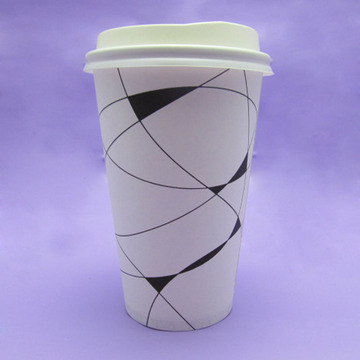 加厚型 8盎司一次性纸杯/一次性咖啡杯/奶茶杯 热饮杯 250ml