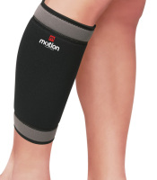 正品运动伙伴防静脉曲张护腿套健身运动保健护小腿特价黑色单只装