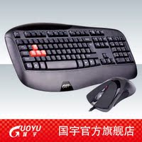 2012国宇ST-760键鼠套装网吧游戏商务办公家用舒适 正品热卖促销