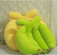 可爱香蕉抱枕香蕉靠垫腰枕毛绒玩具布娃娃1米创意情人节女友礼物
