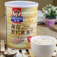台湾进口桂格即食麸片大燕麦片 营养谷物早餐好喝更健康