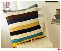 地中海风格 抱枕枕芯含芯 条纹 可订做各种尺寸 2件包邮 新品促销