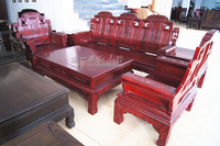 集美红木家具特价红木沙发6件套实木沙发客厅组合100%红花梨木