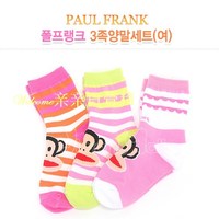 韩国原装进口正品大嘴猴可爱婴童袜儿童宝宝中筒纯棉袜子3双一套