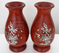 红木工艺品摆件　花瓶摆件木雕饰品实木雕仿古花瓶批发