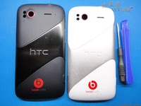 HTC G18原装外壳Z715e手机壳 拆机后壳/后盖全套+侧键 触摸屏可选