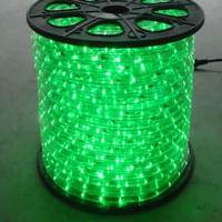 ★莱特灯具★绿色LED灯带，绿光背景灯，装饰灯，扁三线  48灯