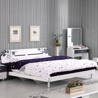 瑞信家具现代简约双人1.5米平板床1.8米特价促销床可配高箱白色