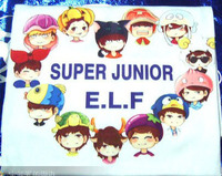 [现货]Super Junior 集体 Q版 T恤 07款