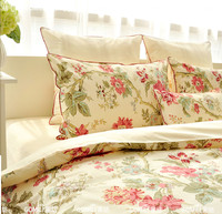 高端 纯埃及棉贡缎床上用品 英伦王室风 月下海棠 四件套可定制