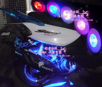 高亮度底盘射灯 摩托车12V彩灯助力车电动车改装饰配件LED爆闪灯