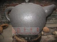 陶瓷工艺品石湾公仔订做手工摆件家居装饰品创意摆件粗陶大茶壶8