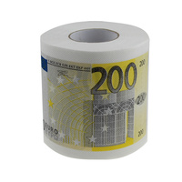 过节情人春节礼品送人 200欧元卷筒纸 彩色印花卫生纸手纸厕纸