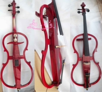 4/4 红色 全框 大提琴 电子大提琴 电大提琴