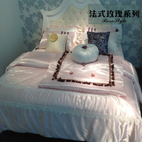 欧式法式玫瑰高档奢华十件套床上用品样板间样板房床品特价包邮