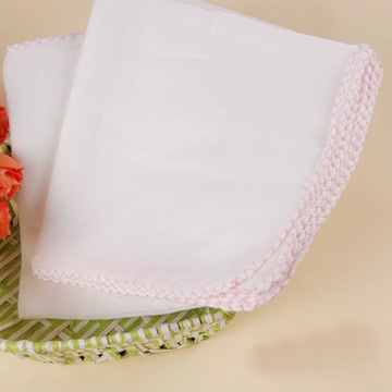 西松屋纱布手帕 喂奶巾 小方巾 口水巾 白色 可做可洗溢乳垫使用