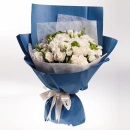那些花儿33朵白玫瑰预订鲜花速递望京同城花店送花玫瑰花生日订花