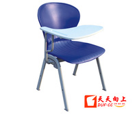多功能一体培训椅带写字板单人学习课桌椅加固耐用办公会议椅特价
