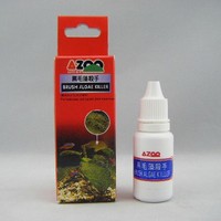 包邮台湾azoo爱族 黑毛藻杀手 可除各种藻类 除藻剂 灭藻 15ml