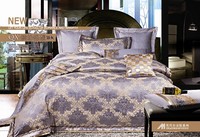 床上用品提花床盖四件套欧式纯色加厚裥棉送空调被特价包邮