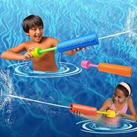 大中小号 高压抽拉式针筒强力水枪 泡沫水炮 射程远10米儿童玩具T