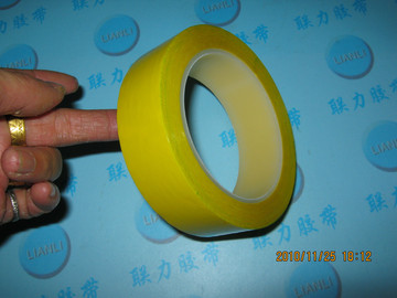 厂家直销 深黄色玛拉胶带 变压器胶纸 3.4CM*66M (规格可任意)