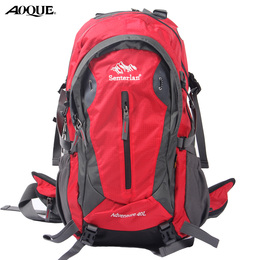 aoque/奥鹊正品户外双肩背包40L旅行徒步登山包电脑包 S9016