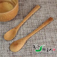 安吉特产/竹工艺品/天然竹木/儿童餐具/竹制小勺(对)