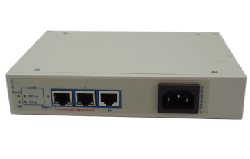 (TDM over IP)E1仿真电路服务器 反向协议转换器 2×E1转以太网网