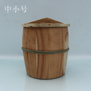 传统木桶蒸饭锅 纯手工制作木桶饭 大森林野生木料制作