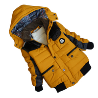 男童棉衣 2015新款童装冬装外套韩版夹克中童大童加厚男童棉袄E51