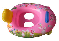 特价儿童游泳艇 宝宝座圈 幼儿坐圈 戏水用品 充气游艇 图案多种