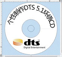 个性定制 车载家用音响DTS5.1环绕CD