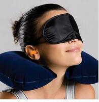 【49元包邮】旅行三宝—充气枕眼罩耳塞 旅游出差除疲劳必备