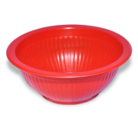 喜庆结婚用品 塑料红碗勺子 婚宴必备品 一次性红碗 20把装