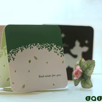 满包邮 贺卡 韩国创意祝福卡片 商务卡片感谢卡 教师节中秋节贺卡
