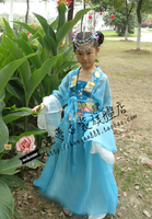 儿童古装 唐装 汉服 民族服装 舞台装 表演服 5色小仙女