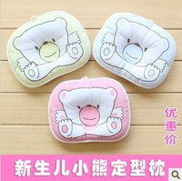 婴儿定型枕 宝宝枕头 天鹅绒定型枕 新生儿枕头/婴儿防偏头小熊枕