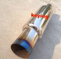 Keying牌通用款 专业改装101鼓径 小直排 改装排气管尾鼓