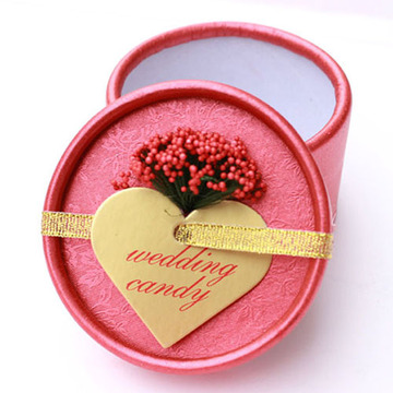 盒子紫色红色卡纸创意清仓亏本特价圆筒个性婚礼糖果包装盒礼品盒