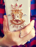 14ss iPhone4 5 GalaxyS4透明水晶手机壳