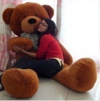 大型毛绒玩具泰迪熊抱抱熊布娃娃大号公仔2米2.5米生日礼物女包邮