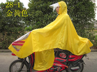 韩国时尚新款电动车雨衣双帽檐单人护脸摩托车电话动车雨衣雨披