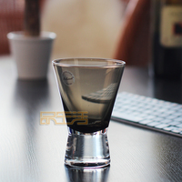 特价欧式不锈钢创意暖灰水晶玻璃杯威士忌杯牙刷座套装水杯