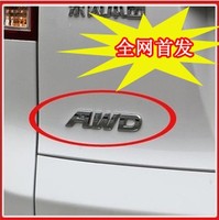 13款CRV AWD车标  14新歌诗图AWD标 尾标 叶子板标侧标包邮 改装