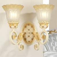 奢华大气欧式经典灯具客厅卧室床头镜前壁灯打折062-2W